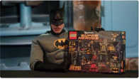 Batman reviews the LEGO Batcave