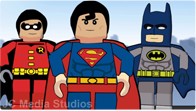Animated LEGO DC heroes